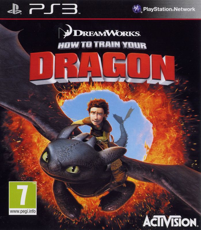 How to Train Your Dragon box art for Playstation 3